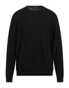 Alpha Studio Man Sweater Black Size Xxl Viscose, Nylon, Wool, Cashmere, Polyester