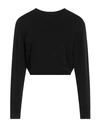 Vicolo Woman Sweater Black Size Onesize Viscose, Polyester