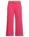 Gai Mattiolo Woman Pants Fuchsia Size 10 Polyester, Elastane In Pink