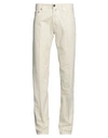 Jacob Cohёn Man Pants Cream Size 31 Cotton In White