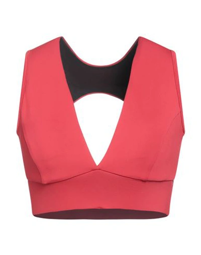 Michi Woman Top Red Size Xs Nylon, Elastane