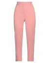 Solotre Woman Pants Pink Size 8 Polyester, Elastane In Pink