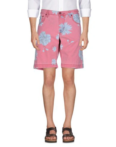 Jacob Cohёn Man Shorts & Bermuda Shorts Red Size 35 Cotton, Elastane
