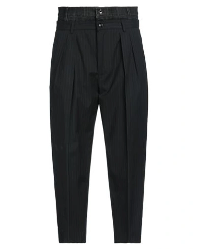 Dolce & Gabbana Man Pants Black Size 40 Cotton, Polyamide, Elastane