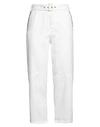 Simona Corsellini Woman Cropped Pants White Size 2 Cotton