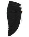 Jacquemus Woman Maxi Skirt Black Size 6 Acetate, Polyamide, Elastane