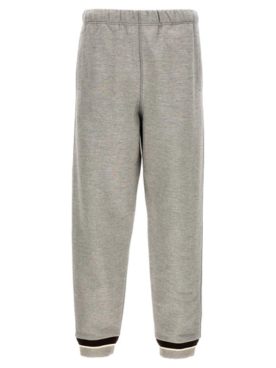 Berluti Logo Joggers In Gray