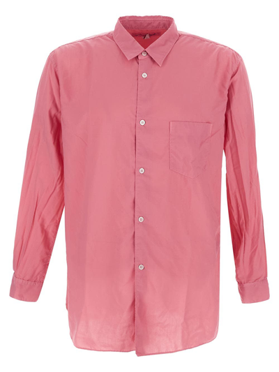 Comme Des Garçons Shirt Long Sleeves Shirt In Pink