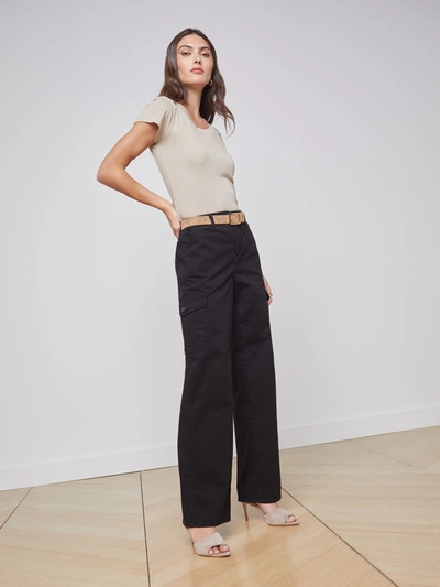 L Agence Channing Trouser In Clover