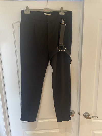 Pre-owned 1017 Alyx 9sm X Alyx Harness Bondage Suit Pants In Black