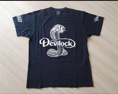 Pre-owned Devilock X Vintage Devilock Japanese Streetwear Tshirt In Black