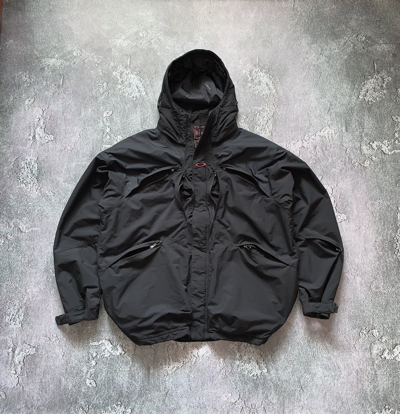 Pre-owned Goretex X Oakley Road Fuel 3 Storm Ninja In Black