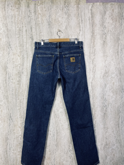 Pre-owned Carhartt X Vintage Carhartt Denim Pants Blue Custom