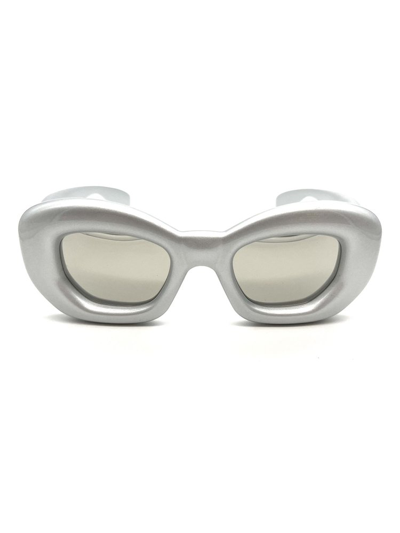 Loewe Butterfly Frame Sunglasses In Grey