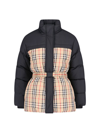 BURBERRY BURBERRY CHECKED BELTED