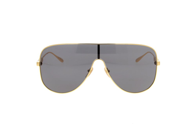 Gucci Eyewear Pilot Frame Sunglasses In Gold