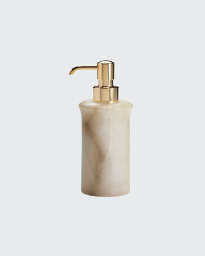 Labrazel Alisa Alabaster Pump Dispenser, Cream In Neutral