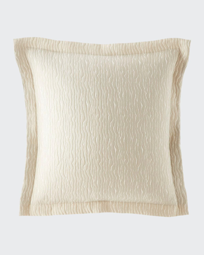 Sferra Ondate Euro Sham In Light Brown