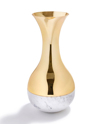 Anna New York Dual Vase In Neutral