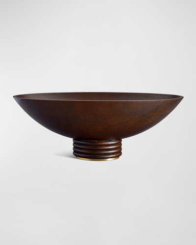 L'objet Alhambra Oval Bowl In Brown