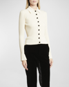 PROENZA SCHOULER CARLA RIB COLLARED SWEATER