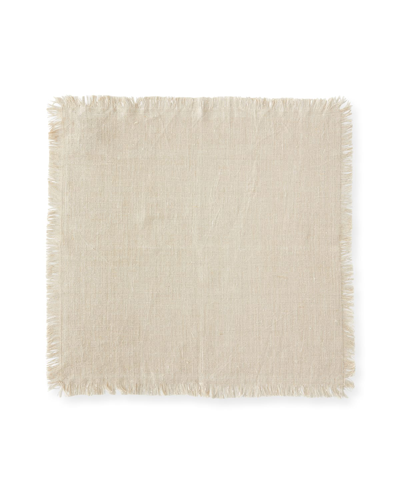 Kim Seybert Fringe Linen Napkin In Neutral