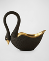 L'OBJET SWAN LARGE SERVING BOWL, 14"