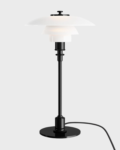 Louis Poulsen Ph 2/1 Table Lamp In Black Metalized