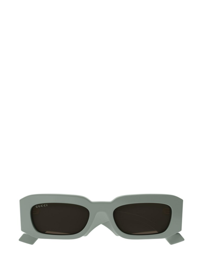 Gucci Eyewear Rectangular Frame Sunglasses In Grey