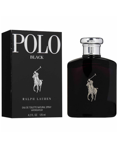 Ralph Lauren Polo Men's Black 4.2oz Eau De Toilette Spray