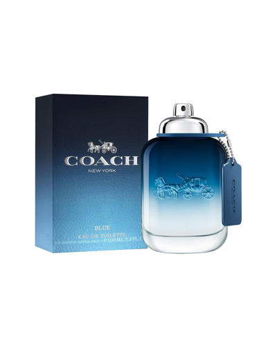 Coach Men's 3.3oz Blue Eau De Toilette Spray