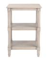 Safavieh Couture Cassie 3 Shelf Accent Table In Grey