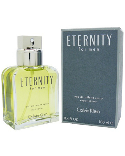 CALVIN KLEIN CALVIN KLEIN MEN'S ETERNITY 3.4OZ EAU DE TOILETTE SPRAY