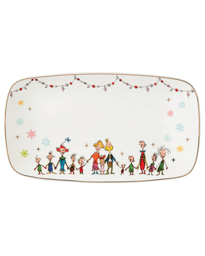 Lenox Merry Grinchmas Tray In Green