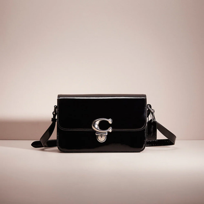 Coach Restored Studio Shoulder Bag In Silver/black