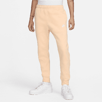 Nike Men's  Sportswear Club Fleece Jogger Pants In Orange