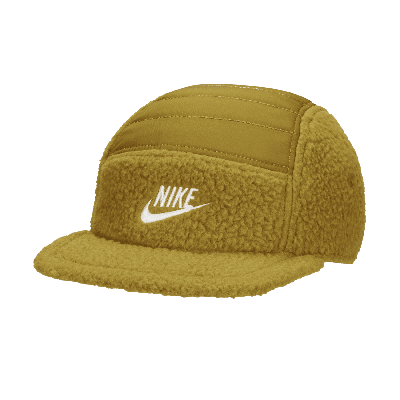 Nike Unisex Fly Cap Unstructured 5-panel Flat Bill Hat In Brown