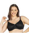 Parfait Pearl Seamless Minimizer Bra In Black