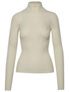 Sportmax Flavia Turtleneck Long-sleeved Jumper In White