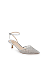 Jewel Badgley Mischka Women's Yesenia Evening Pumps In Silver