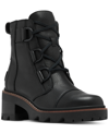 Sorel Joan Now Lace-up Boot In Black,black