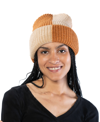 MARCUS ADLER COLOR BLOCK CUFF BEANIE