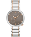 BULOVA WOMEN'S LATIN GRAMMY FUTURO TWO-TONE STAINLESS STEEL BRACELET WATCH 35MM