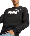 PUMA MEN'S ESS+ BIG LOGO CREWNECK SWEATSHIRT