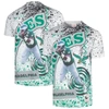 Mitchell & Ness Men's  Reggie White White Philadelphia Eagles Retired Player Name And Number Burst T- In White