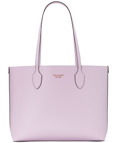 Kate Spade Bleecker Saffiano Leather Large Tote In Violet Mist