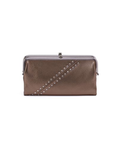 Hobo Lauren Clutch-wallet In Pewter