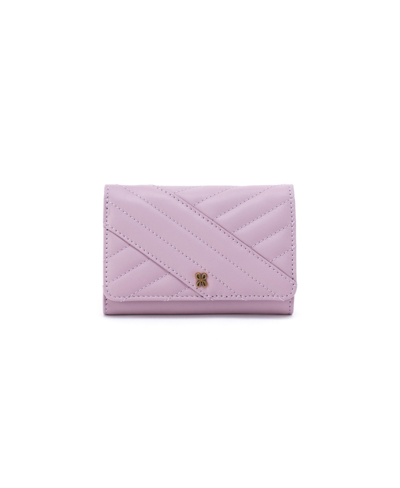 Hobo Jill Trifold Wallet In Lavender