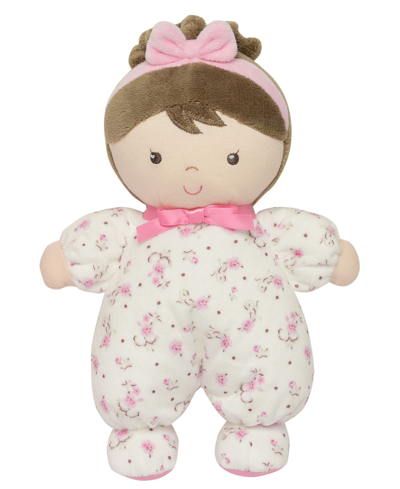 Little Me Babies' Vintage-like Rose Jackie Plush Doll In Pink