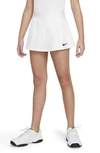 Nike Court Dri-fit Victory Big Kids' (girls') Tennis Skirt In White
